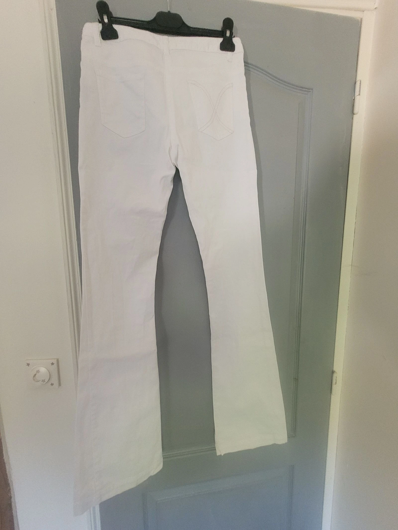 Calça jeans com perna de elefante – photo 2
